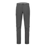 Men’s grey slim-fit utility pants with stretch fabric and multiple pockets.